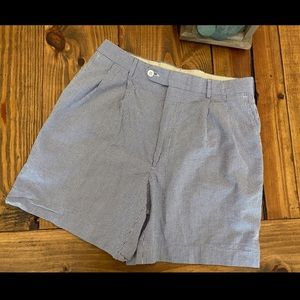 Berle navy micro gingham‎ shorts